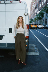 Lily | Pleated Balloon Pants