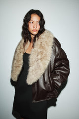 Bianca | Faux Leather Jacket