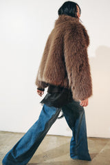 Marina | Faux Fur Short Coat