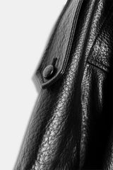 Sabine | Faux Leather Bomber Jacket