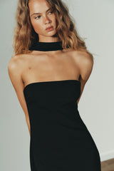 Ivy | Sheer Panel Maxi Dress