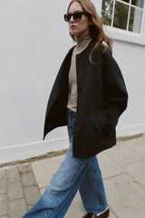 Noa | Wool Blend Short Coat