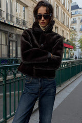 Ren | Reversible Faux Leather Jacket