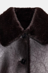 Abigail | Reversible Faux Leather Jacket