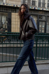 Ren | Reversible Faux Leather Jacket