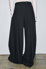 Ava | Pleated Pinstripe Pants