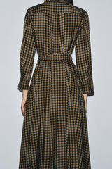 Clara | Effortless Plaid Shirt Dress