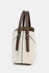 Riley | Contrast Canvas Shopper