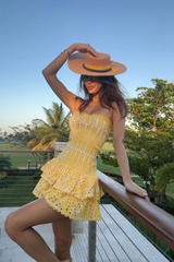 Anya | Ruffle Mini Dress