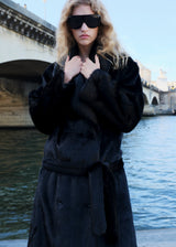 Paisley | Belted Faux Fur Coat