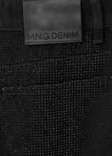Ava | Rhinestone Balloon Jeans