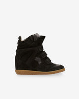 Sienna | Hidden Wedge Suede Sneaker