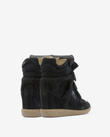 Sienna | Hidden Wedge Suede Sneaker