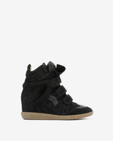 Sienna | Hidden Wedge Suede Sneaker