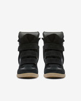Sienna | Hidden Wedge Suede Sneaker
