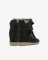 Sienna | Hidden Wedge Suede Sneaker