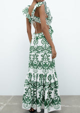 Haven | Ruffled Maxi Dress