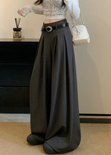 Emily | Wide Leg Pleated Trousers