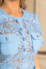 Brianna | Lace Mini Dress