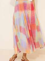 Allegra | Patchwork Maxi Skirt