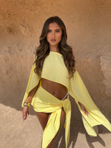 Samara | Lemon Sarong Set