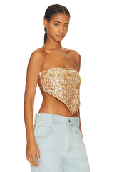 Olivia | Sequin Bandeau Top