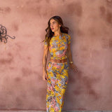 Amaris | Floral Print Two Piece Set
