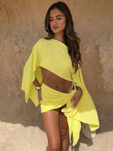 Ainsley | Linen Sarong Set