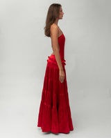 Athena | Draped One Shoulder Dress