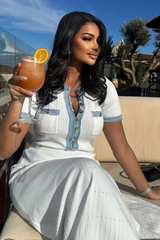 Jocelyn | Buttoned Maxi Dress