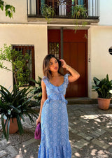 Camila | Ruffled Maxi Dress