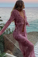 Annabelle | Flowing Maxi Skirt Set