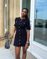 Holly | Knitted Mini Dress