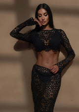 Aubriella | Long Sleeve Wrap Set