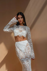 Aubriella | Long Sleeve Wrap Set