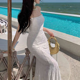 Victoria | Lace Mermaid Maxi Dress