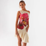 Maren | Floral Print Mini Dress