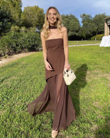 Valerie | Asymmetrical Maxi Dress