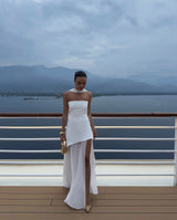 Valerie | Asymmetrical Maxi Dress