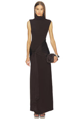 Natalie | Lace Halter Maxi Dress