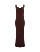 Ava | Satin Maxi Dress