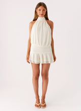 Willow | Knit Halter Mini Dress