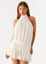Willow | Knit Halter Mini Dress