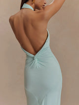 Lilliane Halter Maxi Dress