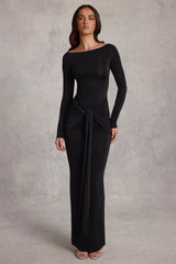 Seraphine | Draped Ruched Maxi Dress