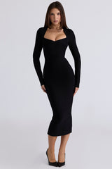 Zoey | Sculpted Midi Dress