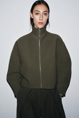 Stella | Knit Zip Up Jacket