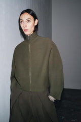 Stella | Knit Zip Up Jacket