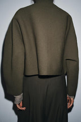 Stella | Knit Zip Up Jacket