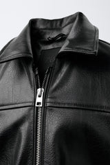 Elizabeth | Faux Leather Bomber Jacket